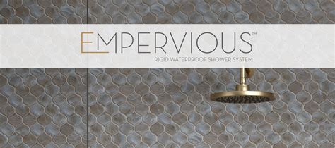 empervious|Empervious – Emser Exclusive Shower System — Emser Tile